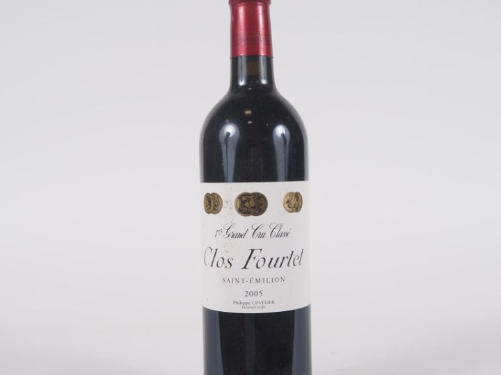 1 BOUTEILLE CLOS FOURTET 1er GCC ST ÉMILION - 2005