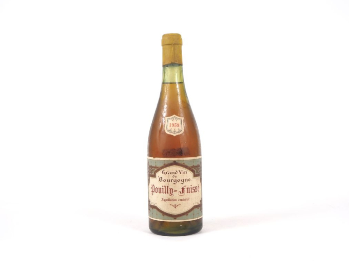 1 BOUTEILLE POUILLY FUISSÉ YVAN QUERCY - 1959 
