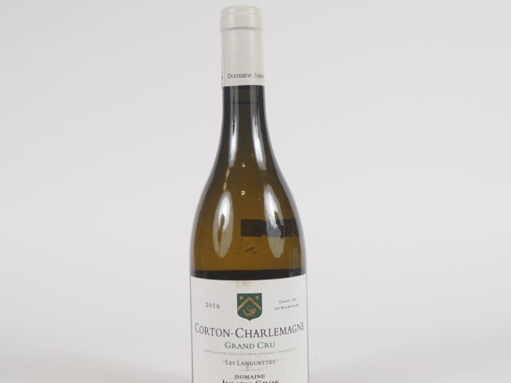 1 BOUTEILLE CORTON CHARLEMAGNE GC "LES LANQUETTES" DOMAINE JULIEN GROS