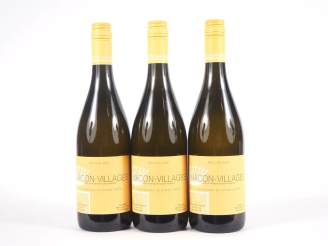 Vente aux enchères 3 BOUTEILLES MÂCON VILLAGES "LES HÉRITIERS DU COMTE LAFON" - 2020