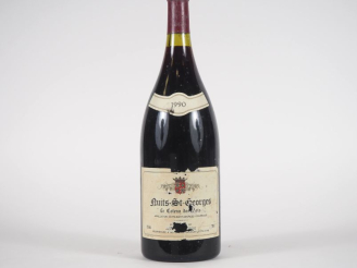 Vente aux enchères 1 MAGNUM NUITS ST GEORGES "LE COTEAU DES BOIS" - 1990 - EA 