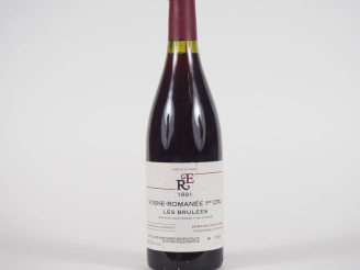 Vente aux enchères 1 BOUTEILLE VOSNE ROMANÉE 1er CRU "LES BRULÉES" DOMAINE RENÉ ENGEL - 1