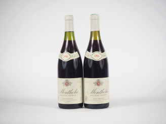 Vente aux enchères 2 BOUTEILLES MONTHELIE PIERRE BOILLOT - 1996 - 2 à 2,6 CM 