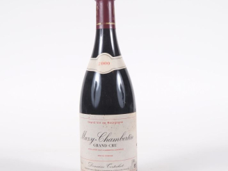 Vente aux enchères 1 BOUTEILLE MAZY CHAMBERTIN GC DOMAINE TORTOCHOT - 2000 - ETLT 