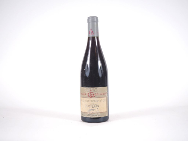 1 BOUTEILLE NUITS ST GEORGES 1er CRU "LES PETITS PLETS" DOMAINE DE L'A