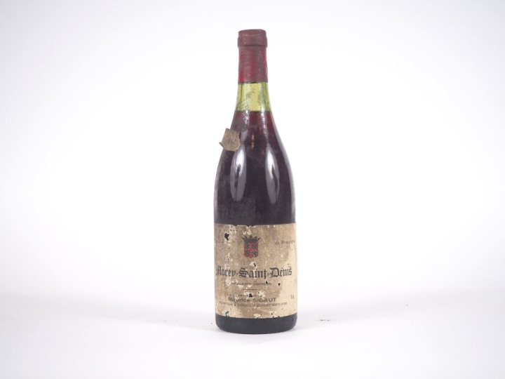 1 BOUTEILLE MOREY ST DENIS MAURICE SIGAUT - NM - 2,6 CM - ETS 