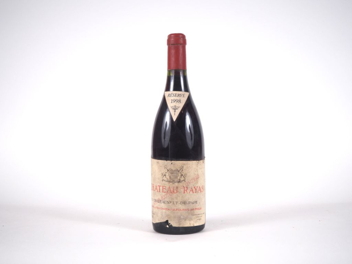 1 BOUTEILLE CHÂTEAU RAYAS CHÂTEAUNEUF DU PAPE - 1998 - ES