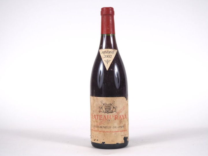 1 BOUTEILLE CHÂTEAU RAYAS CHÂTEAUNEUF DU PAPE - 2002 - ES 