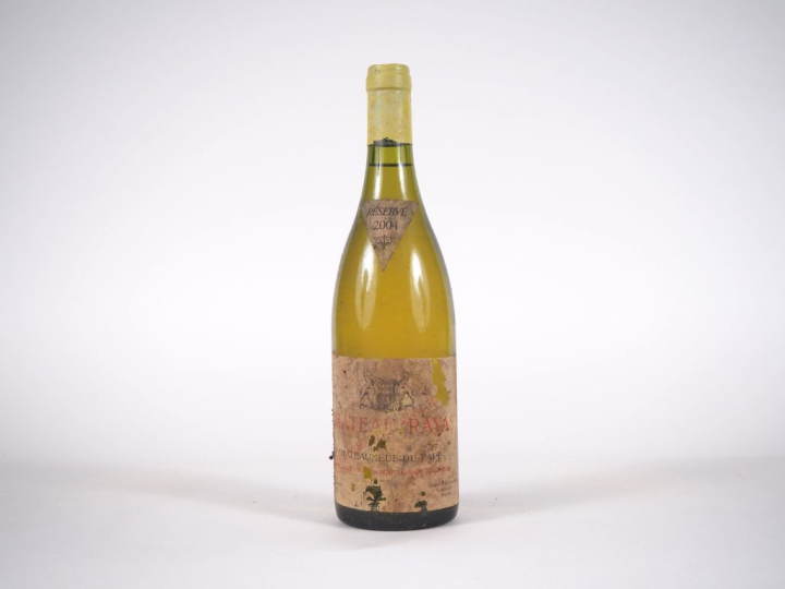 1 BOUTEILLE CHÂTEAU RAYAS BLANC  CHÂTEAUNEUF DU PAPE - 2004 - ETA/ES