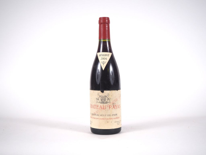 1 BOUTEILLE CHÂTEAU RAYAS CHÂTEAUNEUF DU PAPE - 2004 