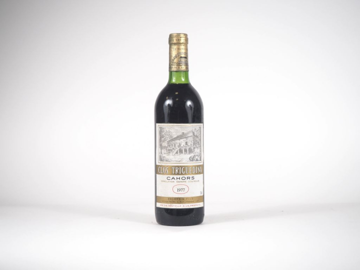 1 BOUTEILLE CLOS TRIGUEDINA CAHORS - 1977 - BG 