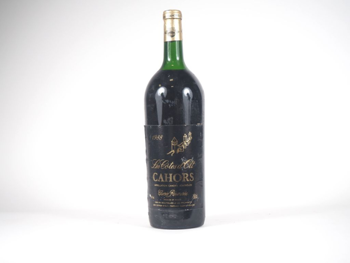 1 MAGNUM LES CÔTES D'OLT CAHORS - 1988 