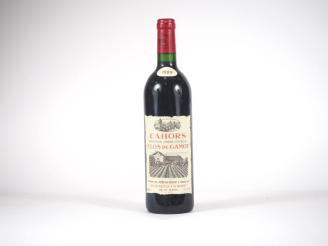 Vente aux enchères 1 BOUTEILLE CLOS DE GAMOT CAHORS - 1989 