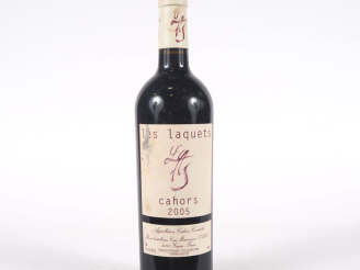Vente aux enchères 1 BOUTEILLE CAHORS "LES LAQUETS" - 2005 - ELA 