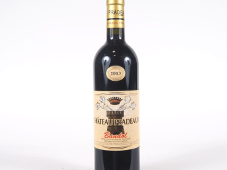 Vente aux enchères 1 BOUTEILLE CHÂTEAU PRADEAUX BANDOL - 2013 