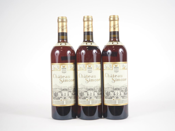 3 BOUTEILLES PALETTE CHÂTEAU SIMONE ROSÉ GC DE PROVENCE - 2016