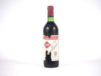 Vente aux enchères 1 BOUTEILLE BODEGAS BILBAINAS VENDIMIA ESPECIAL - 1964 - EA - BG