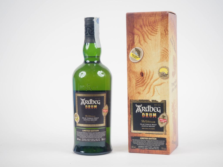 ARDBEG DRUM 'LIMITED EDITION' THE ULTIMATE 70 cl - 46 % - COFFRET 