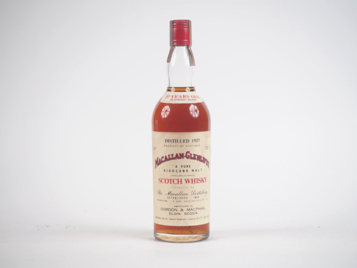 MACALLAN GLENLIVET 37 YEARS GORDON   MACPHAIL 75 cl - 43 % - 1937 