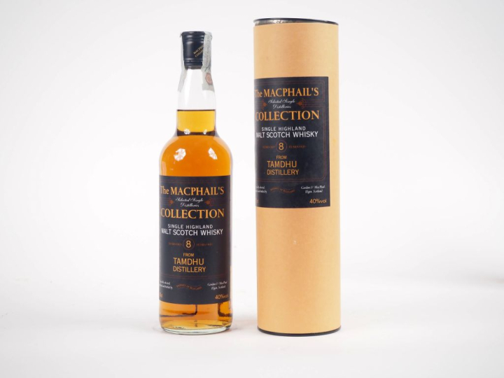 TAMDHU 8 YEARS GORDON   MACPHAIL'S 70 cl - 40 % - COFFRET 