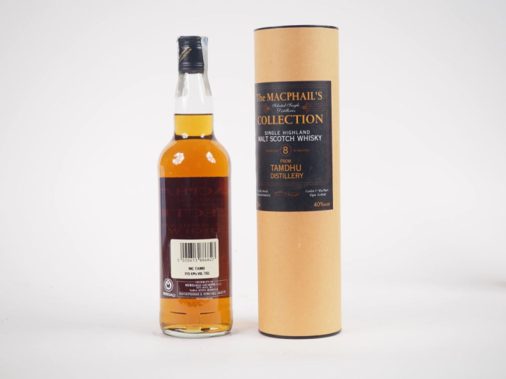 TAMDHU 8 YEARS GORDON   MACPHAIL'S 70 cl - 40 % - COFFRET 