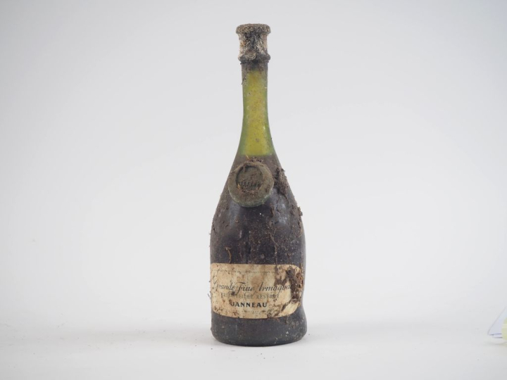 1 BOUTEILLE ARMAGNAC GRANDE FINE "TRÈS VIEILLE RÉSERVE" JANNEAU - BOUT