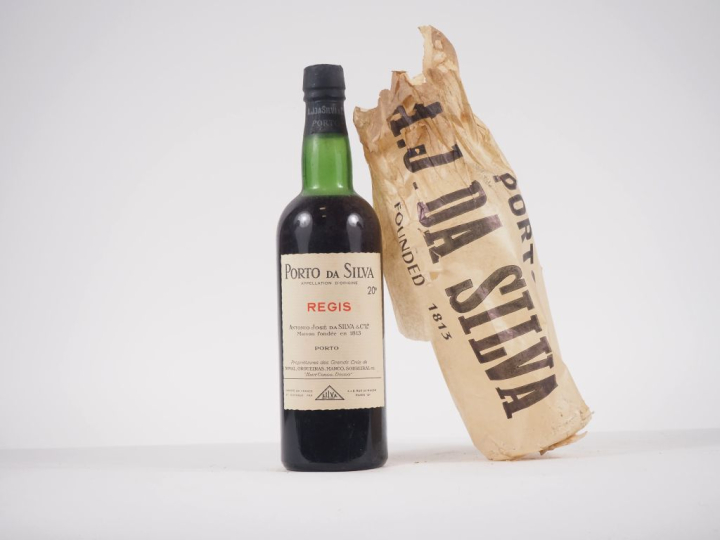 1 BOUTEILLE PORTO "REGIS" DA SILVA  - EMBALLAGE PAPIER D'ORIGINE