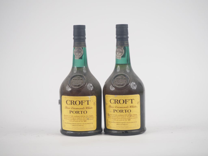 2 BOUTEILLES PORTO CROFT 75 cl