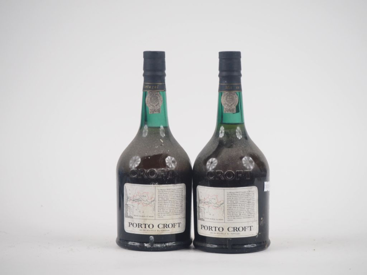 2 BOUTEILLES PORTO CROFT 75 cl