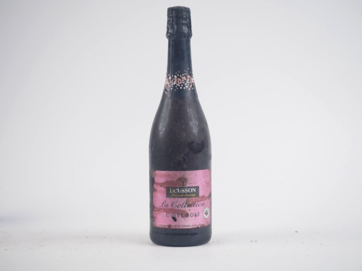 1 BOUTEILLE ECUSSON LA COLLECTION CIDRE ROSÉ - BOUTEILLE SALE 