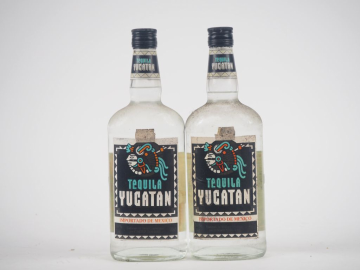2 BOUTEILLES TEQUILA YUCATAN 70 cl - 38 %