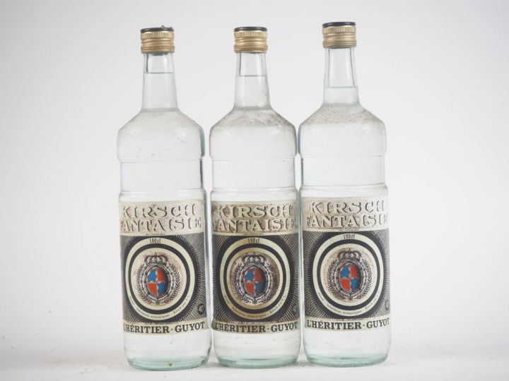 3 BOUTEILLES KIRSH FANTAISIE 100 cl - 40 %