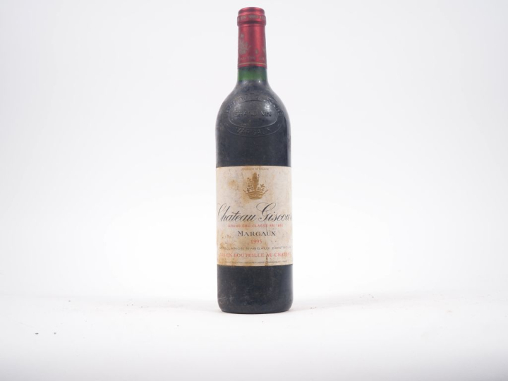 1 BOUTEILLE CHÂTEAU GISCOURS GCC MARGAUX - 1995 - ETS/BS 