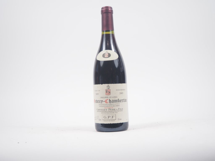 1 BOUTEILLE GEVREY CHAMBERTIN GRIVELET - 2005 