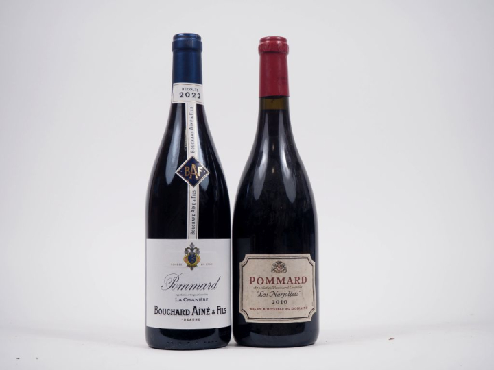 2 BOUTEILLES POMMARD : 1 "LA CHANIERE" BOUCHARD AINÉ   FILS - 2022/1 "