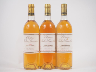 Vente aux enchères 3 BOUTEILLES CHÂTEAU VIOLET LAMOTHE SAUTERNES - 1994 