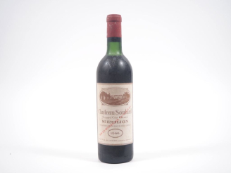 Vente aux enchères 1 BOUTEILLE CHÂTEAU SOUTARD GCC ST ÉMILION - 1966 - LB 