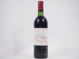 Vente aux enchères 1 BOUTEILLE CHÂTEAU LYNCH BAGES GCC PAUILLAC - 1978 - BG/ELA 
