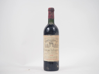 Vente aux enchères 1 BOUTEILLE CHÂTEAU LA LAGUNE GCC HAUT MÉDOC - 1978 - LB/EA 