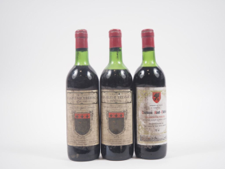 Vente aux enchères 3 BOUTEILLES DE 1978 : 2 CHÂTEAU LA FLEUR TRESSAC POMEROL - 1 BG/1 MEP