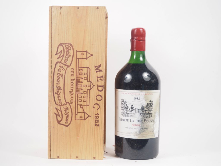 1 DOUBLE MAGNUM (3 L) CHÂTEAU LA TOUR PRIGNAC - 1982 