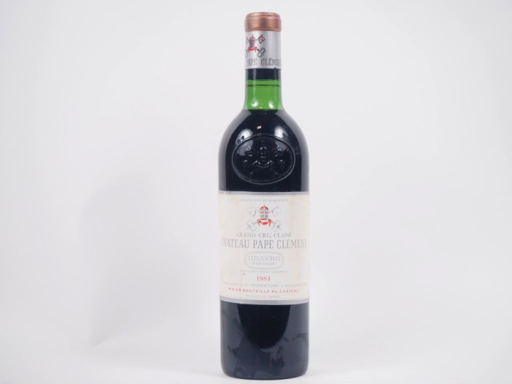 1 BOUTEILLE CHÂTEAU PAPE CLÉMENT GCC GRAVES - 1984 - BG 