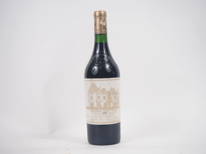 1 BOUTEILLE CHÂTEAU HAUT BRION 1er GCC GRAVES - 1987