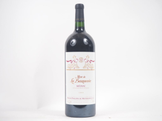 Vente aux enchères 1 MAGNUM LA MISE BARONNIE MÉDOC - 1999