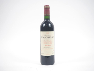 Vente aux enchères 1 BOUTEILLE CHÂTEAU MAUCAILLOU MOULIS - 2000