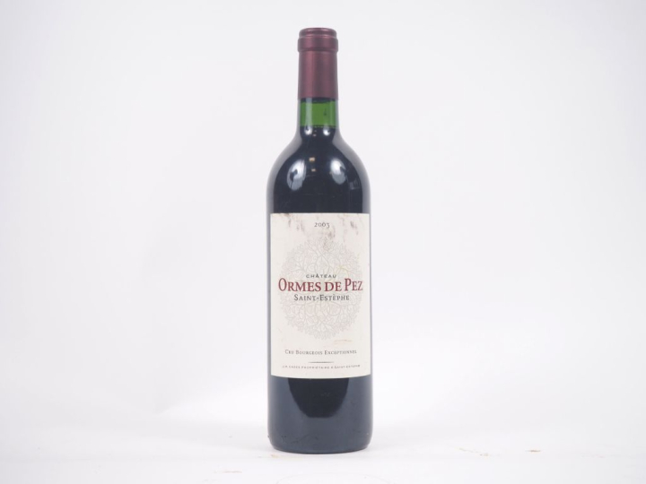 1 BOUTEILLE CHÂTEAU ORMES DE PEZ CBE ST ÉSTÈPHE - 2003 