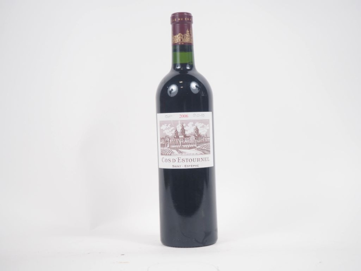 1 BOUTEILLE CHÂTEAU COS D'ESTOURNEL GCC ST ESTÈPHE - 2006 - INSCRIPTIO
