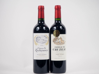 Vente aux enchères 2 BOUTEILLES PESSAC GRAVES : 1 CHÂTEAU DE CRUZEAU - 2015/ 1 CHÂTEAU DE