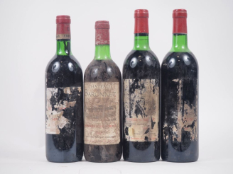 Vente aux enchères 4 BOUTEILLES : 2 CHÂTEAU DUTRUCH MOULIS EN MÉDOC - 1 DE 1978/1 MILLÉSI