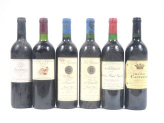 Vente aux enchères 6 BOUTEILLES : 2 LES GRANGES HAUT MÉDOC 1992 / 1 CHÂTEAU HAUT VIGNEAU 